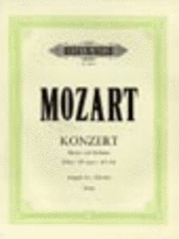 CONCERTO K 456 B FLAT ED WOLFF ZACHARIAS 2P 4H