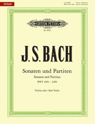 6 SONATAS AND PARTITAS BWV 1001-1006 VIOLIN SOLO URTEXT