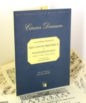 18 MELODIOUS CANONS FOR 2 FLUTES FACSIMILE