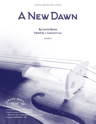 A NEW DAWN FOR STRING ORCHESTRA SO2 SC/PTS