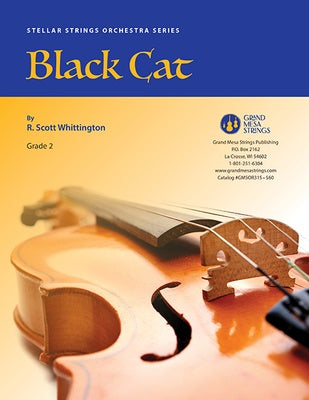 BLACK CAT FOR STRING ORCHESTRA SO2 SC/PTS