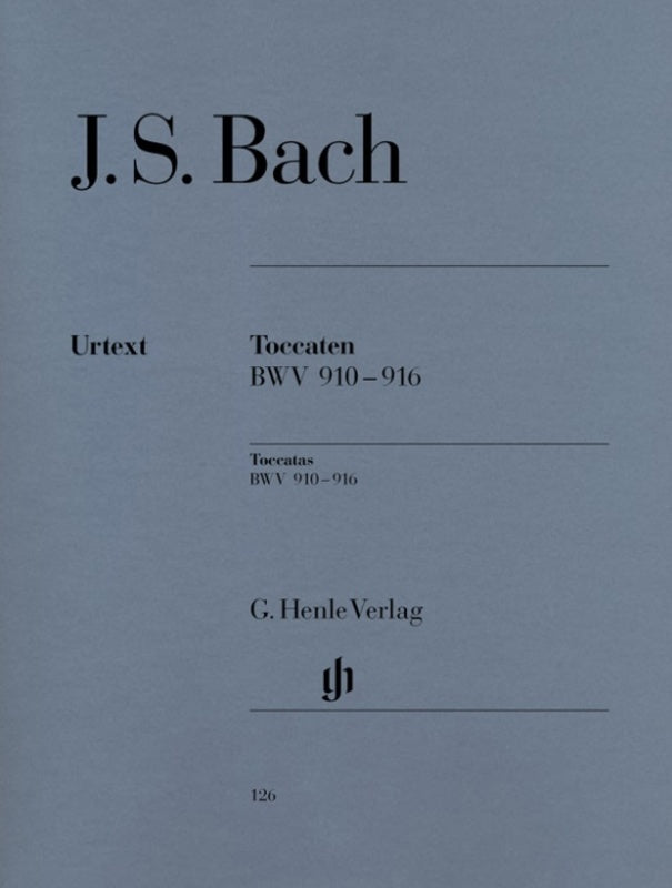 BACH - TOCCATAS BWV 910-916 URTEXT