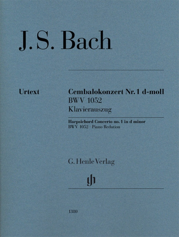 BACH - HARPSICHORD CONCERTO NO 1 D MIN BWV1052 2P4H