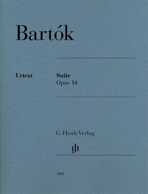 BARTOK - SUITE OP 14 PIANO URTEXT
