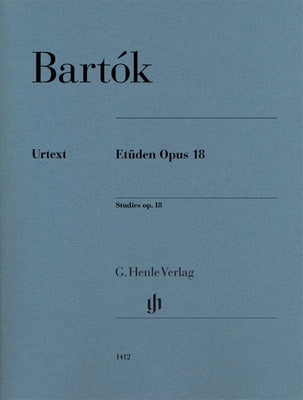 BARTOK - STUDIES OP 18 PIANO