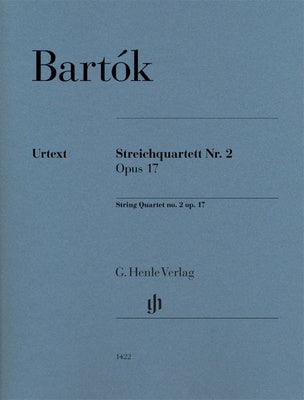 BARTOK - STRING QUARTET NO 2 OP 17 SET OF PARTS