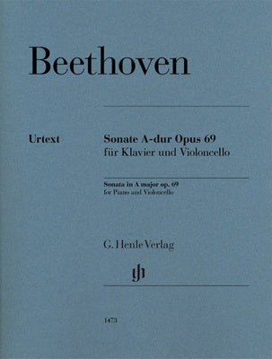 BEETHOVEN - SONATA A MAJOR OP 69 CELLO/PIANO