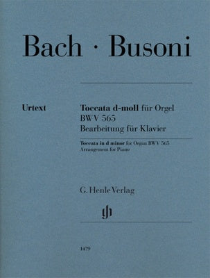 BACH/BUSONI - TOCCATA D MINOR BWV 565 FOR PIANO