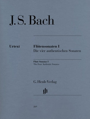 BACH - SONATAS VOL 1 AUTHENTIC SONATAS FLUTE/PIANO