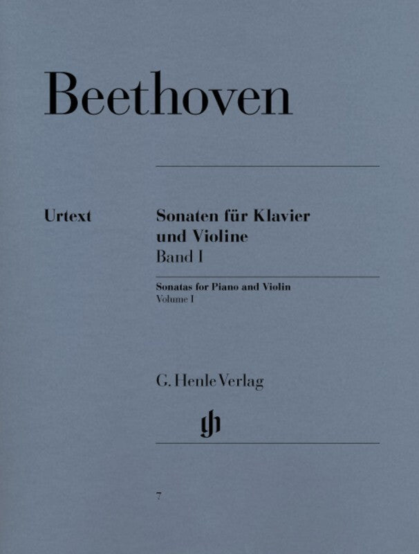 BEETHOVEN - SONATAS BK 1 VIOLIN/PIANO