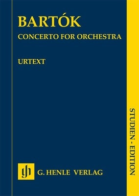 BARTOK - CONCERT FOR ORCHESTRA STUDY SCORE