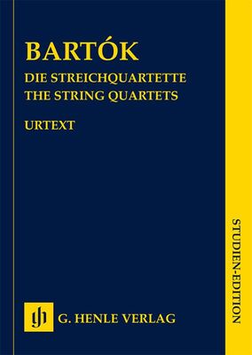 BARTOK - THE STRING QUARTETS 6 STUDY SCORES IN A SLIPCASE