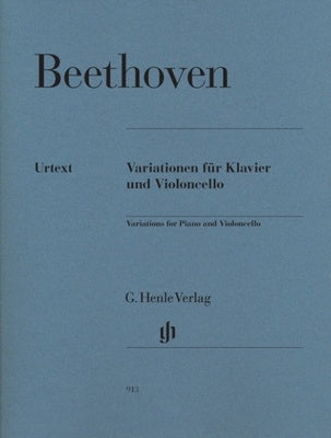 BEETHOVEN - VARIATIONS COMPLETE CELLO/PIANO