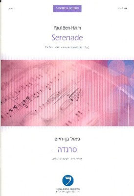 BEN-HAIM - SERENADE FOR FLUTE/VIOLIN/VIOLA/CELLO SC/PTS