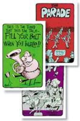 BAND ROOM POSTERS SET OF 6