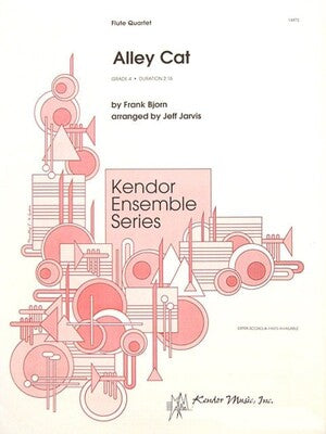 ALLEY CAT FLUTE QUARTET ARR JARVIS FLT