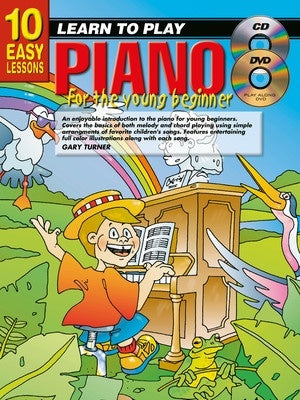 10 EASY LESSONS LEARN TO PLAY PIANO FOR YOUNG BEGINNERS