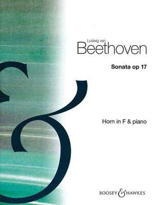 BEETHOVEN - SONATA IN F MAJOR OP 17 HORN/PIANO