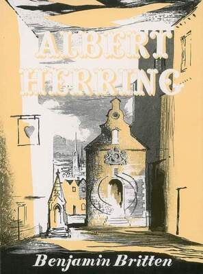 ALBERT HERRING OP 39 VOCAL SCORE / PIANO RED