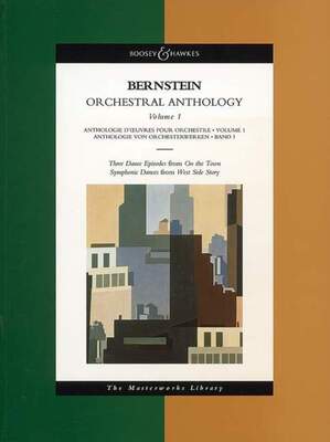BERNSTEIN - ORCHESTRAL ANTHOLOGY VOL 1 FULL SC MASTERWORKS