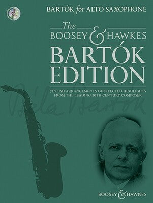 BARTOK FOR ALTO SAXOPHONE BK/CD