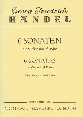 6 SONATAS VLN PNO