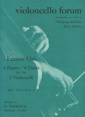6 DUETS VOL 2 NO 4-6 TWO CELLOS
