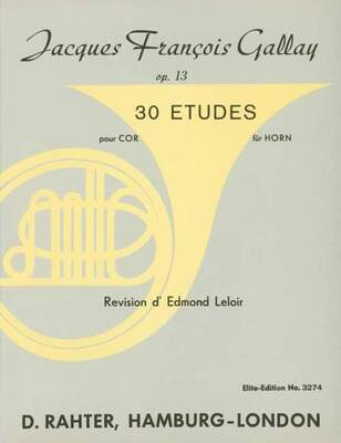 30 STUDIES OP 13 HORN SOLO