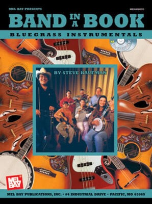 BAND IN A BOOK BLUEGRASS INSTRUMENTALS