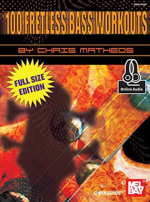 100 FRETLESS BASS WORKOUTS QWIKGUIDE BK/OLA
