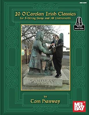 20 O'CAROLAN IRISH CLASSICS FOR 5-STRING BANJO BK/OLA