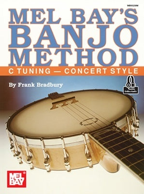 BANJO METHOD C TUNING CONCERT STYLE BK/OLA