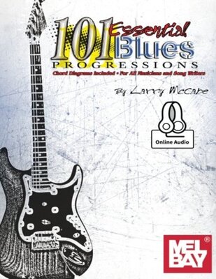101 ESSENTIAL BLUES PROGRESSIONS GUITAR BK/OLA