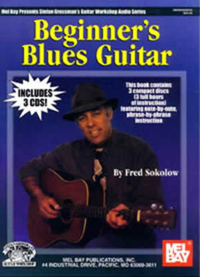 BEGINNERS BLUES GUITAR BK/3CDS