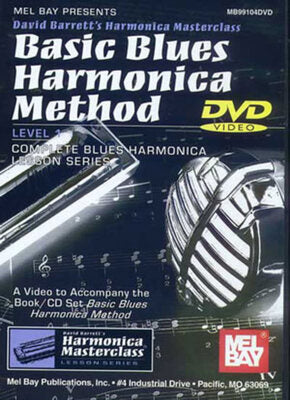 BASIC BLUES HARMONICA METHOD DVD