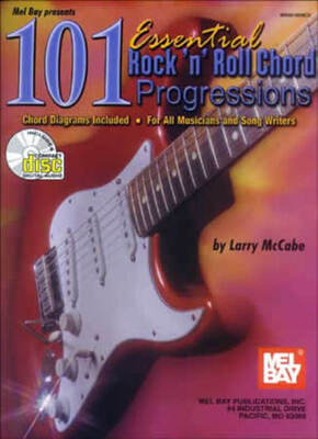 101 ESSENTIAL ROCK N ROLL CHORD PROGRESSIONS BK/CD