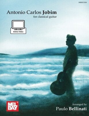 ANTONIO CARLOS JOBIM FOR CLASSICAL GUITAR BK/OLV