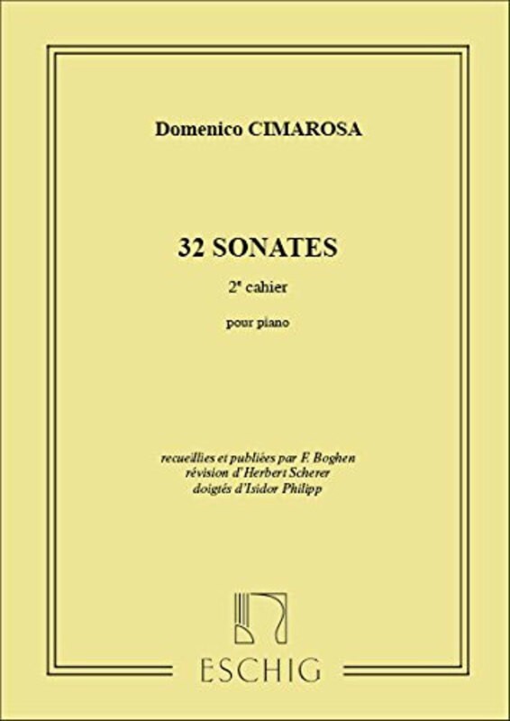 CIMAROSA - 32 PIANO SONATAS BK 2