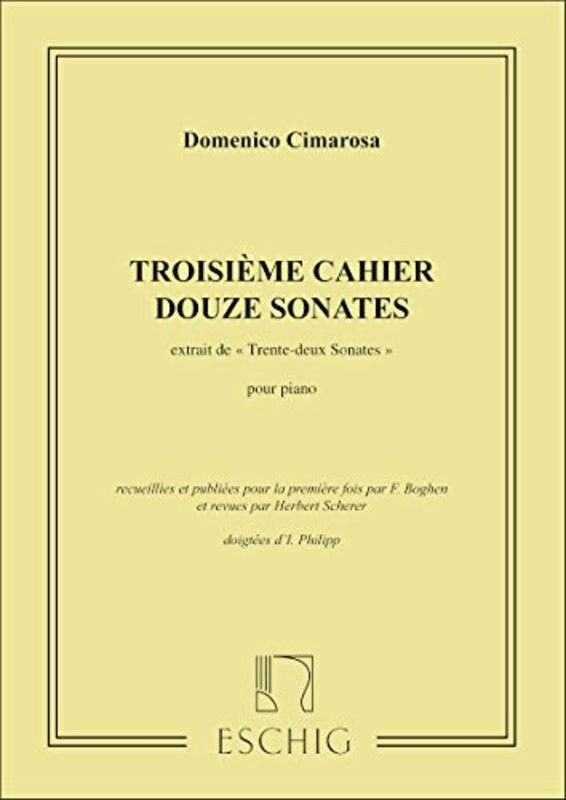 CIMAROSA - 32 PIANO SONATAS BK 3