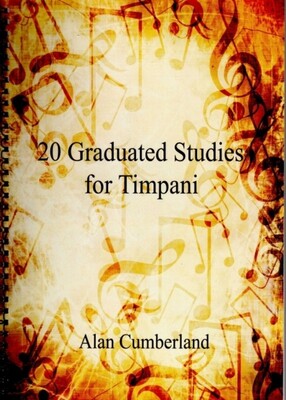 20 GRADUATED STUDIES FOR TIMPANI