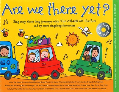 ARE WE THERE YET? BOOK/CD + STICKERS