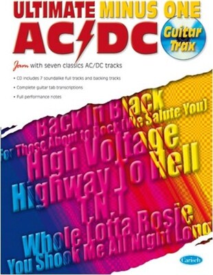 AC/DC ULTIMATE MINUS ONE TAB BK/CD