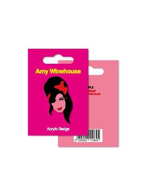 AMY WINEHOUSE ACRYLIC BADGE