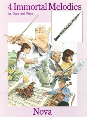 4 IMMORTAL MELODIES FOR OBOE/PIANO