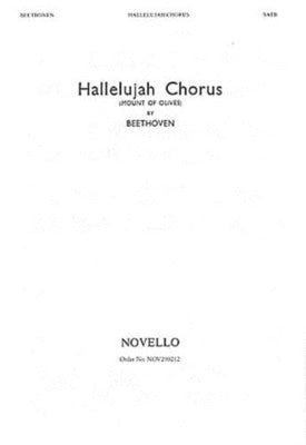 BEETHOVEN HALLELUJAH CHORUS SATB