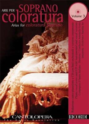 ARIE PER SOPRANO COLORATURA VOL 3 BK/CD