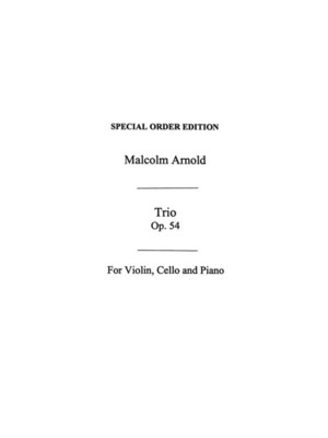 ARNOLD PIANO TRIO OP54 SCORE/PTS(ARC)