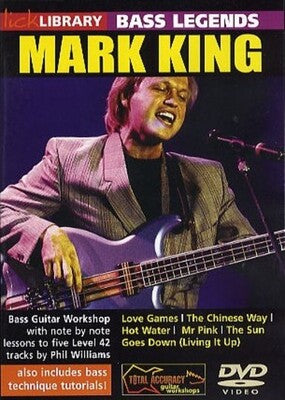 BASS LEGENDS MARK KING DVD