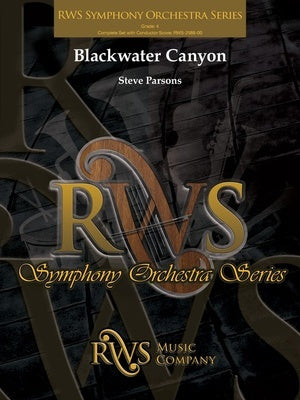 BLACKWATER CANYON FOR FULL ORCHESTRA SO4 SCORE