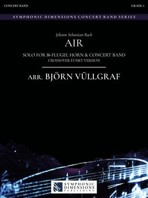 AIR FOR FLUGEL HORN/CONCERT BAND CB4 FULL SCORE ARR VULLGRAF